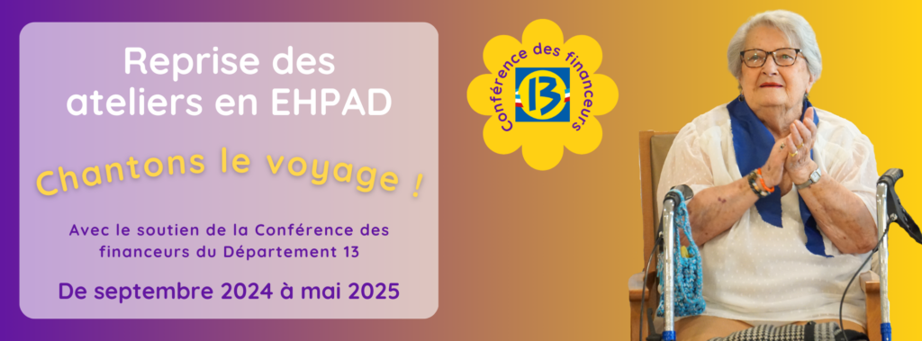 Annonce Reprise Ateliers EHPAD